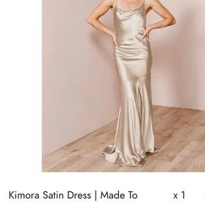 Revelry bridesmaid champagne dress. Brand new with tags 😊